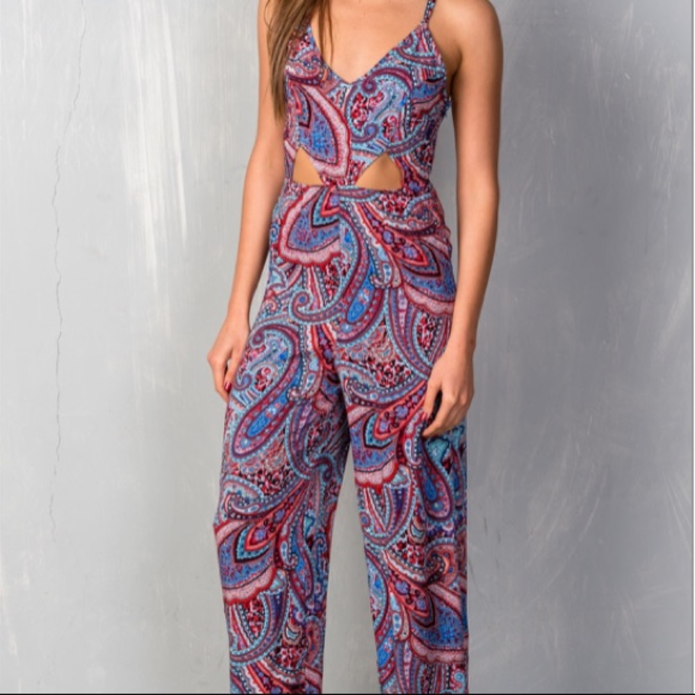 LAST ONE Retro Boho Jumpsuit ✨ - Picture 2 of 5